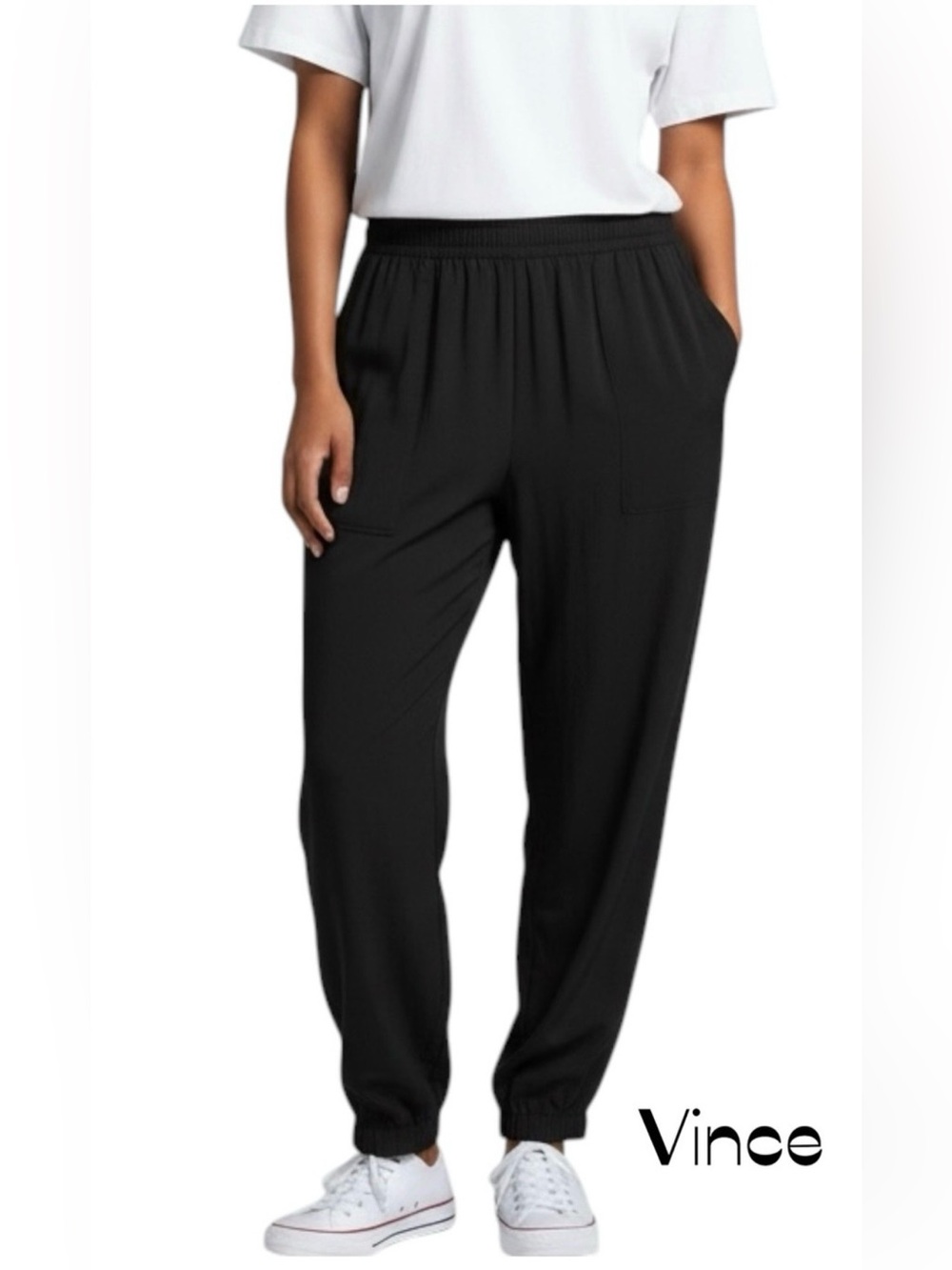 Vince Women's Black Jogger Pants in Size Small. Like New.